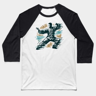 Tai Chi Baseball T-Shirt